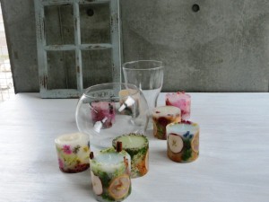 花キャンドル3