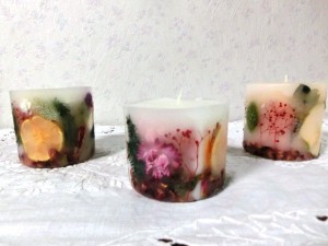 花キャンドル2