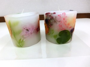 花キャンドル6