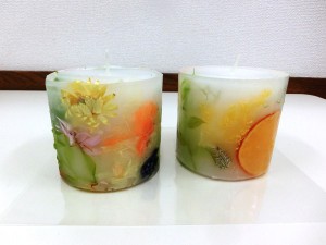 花キャンドル2