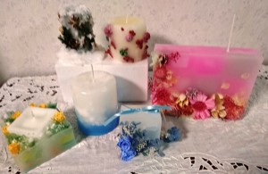 花キャンドル2